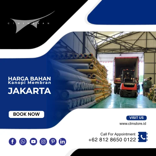 Harga Bahan Kanopi Membrna Jakarta