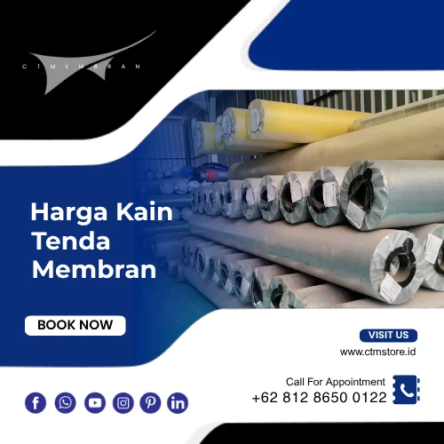 Harga kain Tenda membran